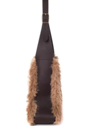 UNTUCKit Bags & Purses*Accessories By Park Lane Boho Faux Fur Bag