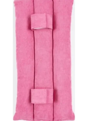 UNTUCKit Extras*Cancer Research Post Surgery Corduroy Seat-belt Protector Hot Pink