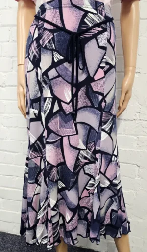 UNTUCKit Skirts & Trousers*Claudia C Navy And Skirt With Elasticated Waist Pink