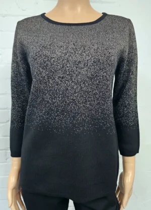 UNTUCKit Tops & Cardigans*Claudia C Speckle Bronze Gradient 3/4 Length Sleeve Jumper Multi