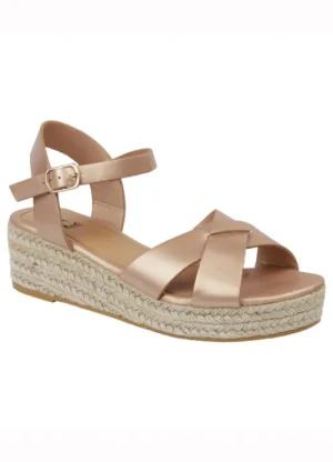 UNTUCKit Shoes & Slippers*E Shoes By Emma Sunny Rose Espadrille Sandal Champagne