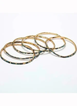 UNTUCKit Jewellery*Eliza Gracious Crystal Encrusted Six Strand Stretch Bracelet
