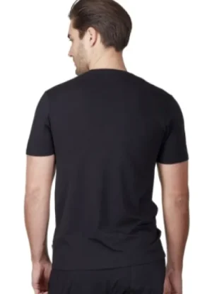 UNTUCKit Underwear*Haigman Bamboo Cotton Comfort Classic Short Sleeve T-Shirt Black