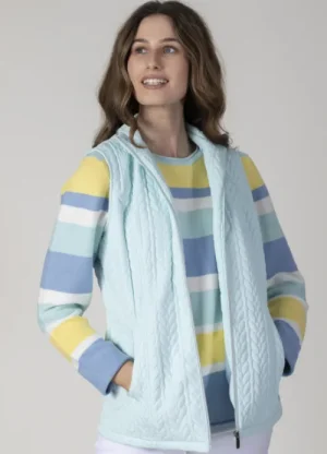 UNTUCKit Coats & Jackets|Tops & Cardigans*Jessica Graaf Quilted Gilet Mint