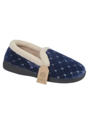 UNTUCKit Shoes & Slippers*Jo & Joe Ladies Isla Embossed Velvet Slippers