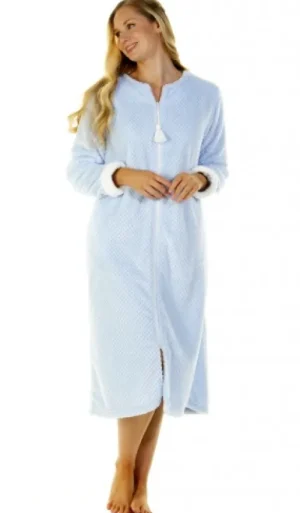 UNTUCKit Housecoats*La Marquise Notting Hill Zip Housecoat