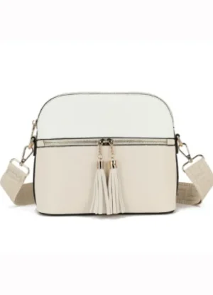 UNTUCKit Bags & Purses*Long & Son Two Tone Handbag With Canvas Strap