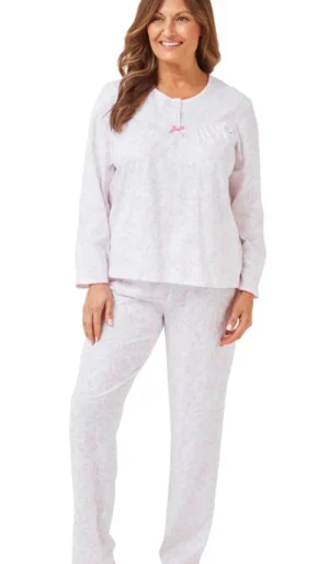 UNTUCKit Pyjamas*Marlon 100% Cotton Floral Trail Pyjama Pink