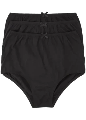 UNTUCKit Briefs*Marlon 3 Pair Pack Cotton Maxi Briefs Black