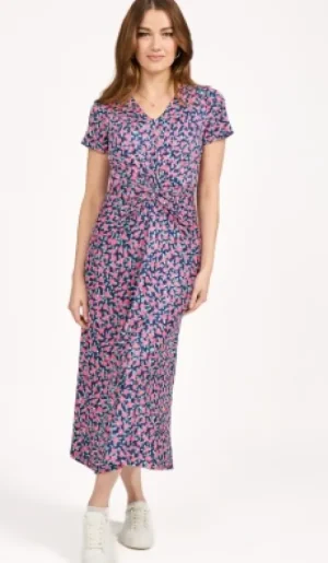 UNTUCKit Dresses*Mudflower Ditsy Twist Knot Floral Dress
