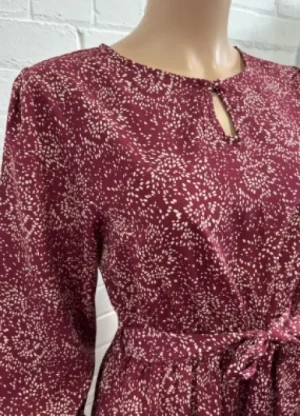 UNTUCKit Dresses*Mudflower Fleck Print Tiered Dress