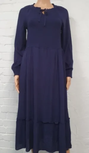 UNTUCKit Dresses*Mudflower Midi Smock Long Sleeve Dress