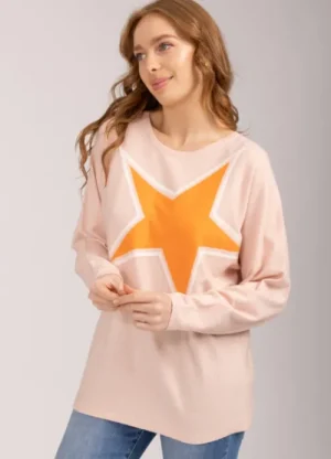 UNTUCKit Tops & Cardigans*Mudflower Star Jumper Pink