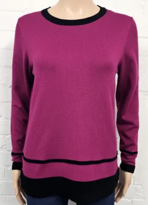 UNTUCKit Tops & Cardigans*Paramour Colour Block Jumper Fuchsia
