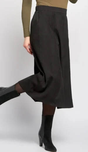 UNTUCKit Skirts & Trousers*Pinns A-Line Corduroy 8 Panel Skirt Black