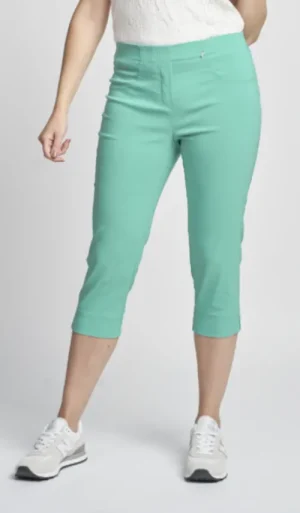 UNTUCKit Skirts & Trousers*Pinns Bengaline Crops With Pockets Turquoise