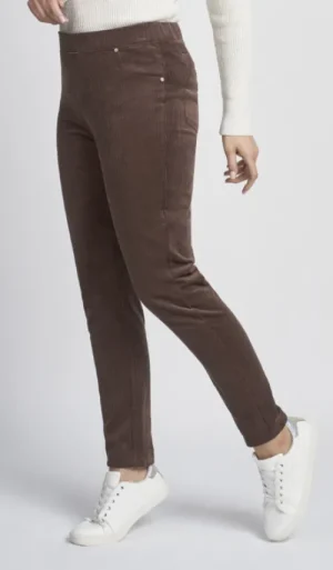 UNTUCKit Skirts & Trousers*Pinns Corduroy Jegging With Back Pockets Brown