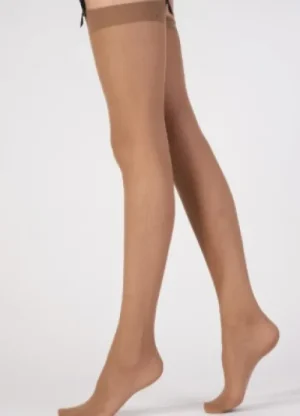 UNTUCKit Hosiery*Pretty Polly Classic 30D Stockings Sherry