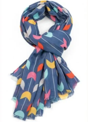 UNTUCKit Gloves, Scarves & Hats*Pure Fashions Tulip Print Scarf