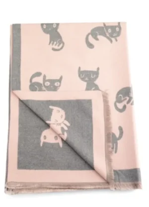 UNTUCKit Gloves, Scarves & Hats*Red Cuckoo Cats Scarf