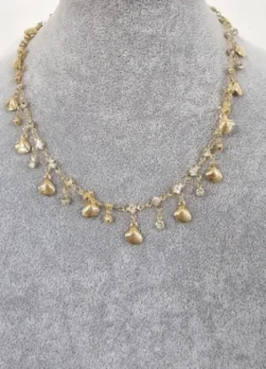 UNTUCKit Jewellery*Seashell And Diamante Necklace