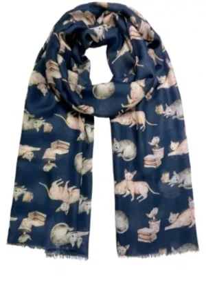 UNTUCKit Gloves, Scarves & Hats*SHS Cat Scarf Peach