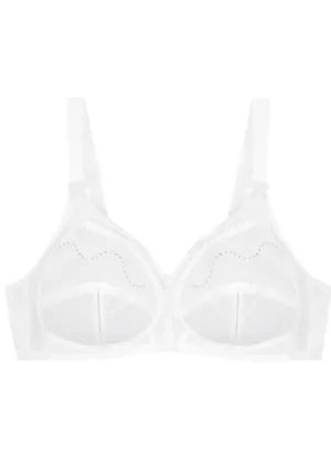 UNTUCKit Bras*Triumph Doreen + Cotton Bra White