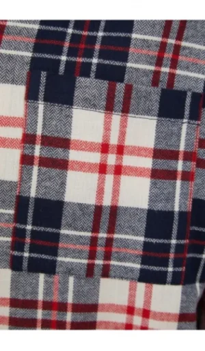 UNTUCKit Nightwear*Walker Reid Mens Brushed Cotton Pyjama Red