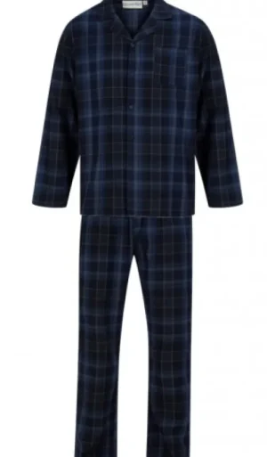 UNTUCKit Nightwear*Walker Reid Mens Brushed Cotton Pyjama Red